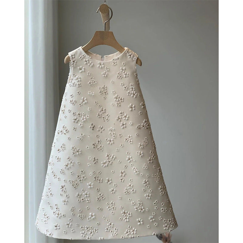 Girls Korean Style Lace Dress One-Year-Old