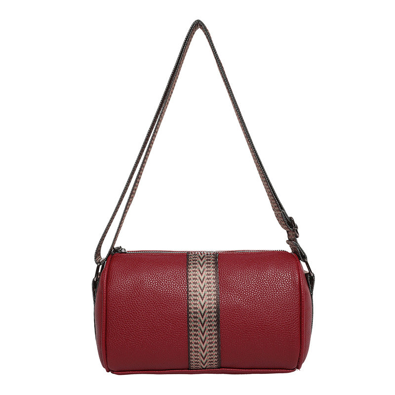 Genuine Leather Fashion Large Capacity Women's Bag2023New Top Layer Cowhide European and American Retro Casual Bag Trendy Single Shoulder Crossbody Bag