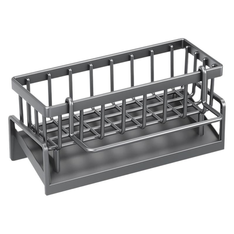 Multifunctional Sponge Holder Draining Rack Kitchen Storage Rack Sink Cloth Dishwashing Liquid Dishcloth Organizer