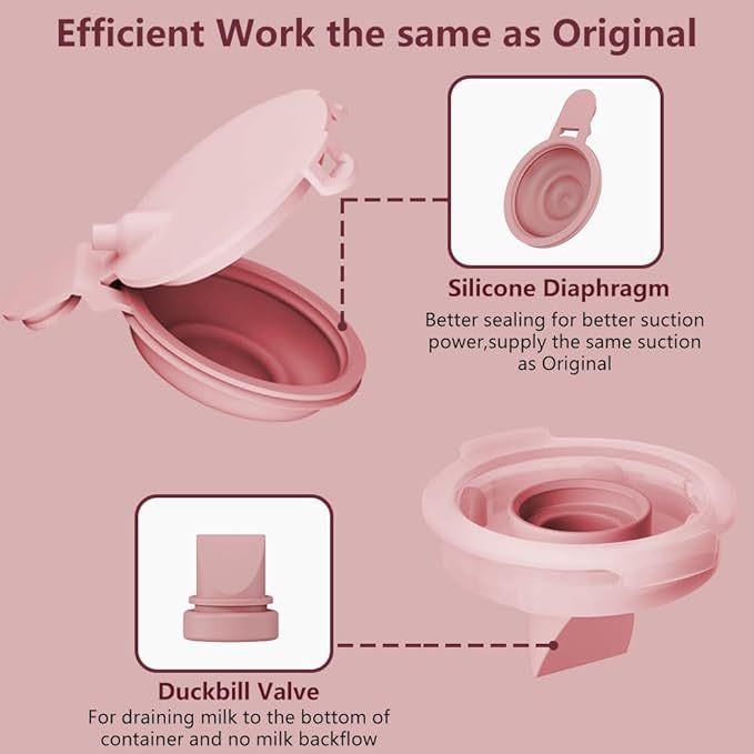 Amazon Bestselling Breast Pump M9Accessories Duckbill Valve Diaphragm Replacement Accessories Momcozy M9