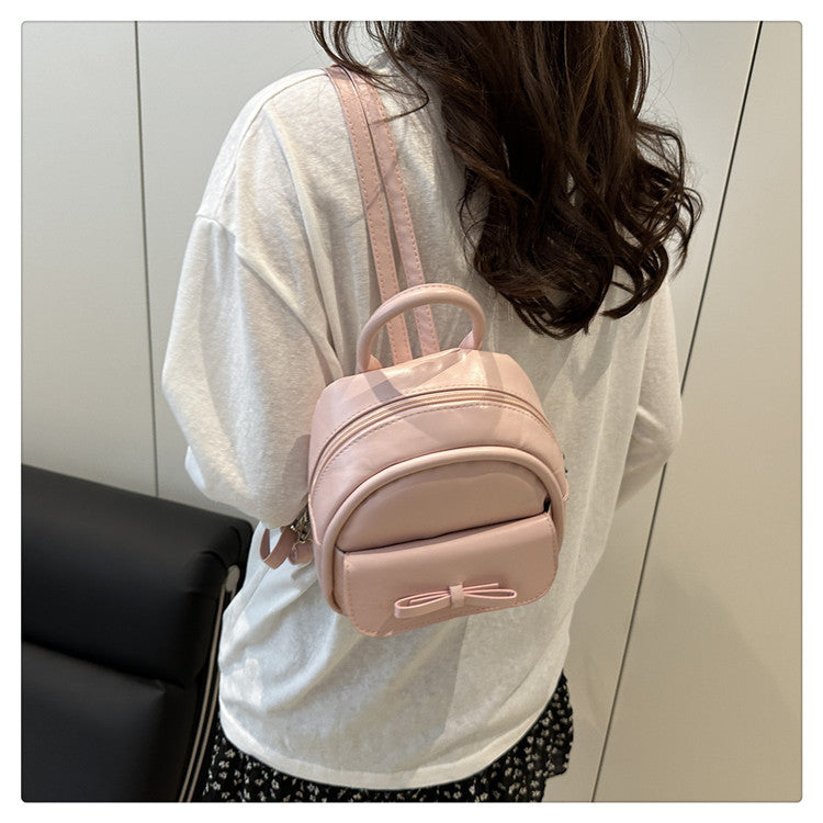 Simple Double Shoulder Small Bag for Women Spring Summer2025New Single Shoulder Crossbody Bag Korean Style Women's Fashion Handheld Small Square Bag