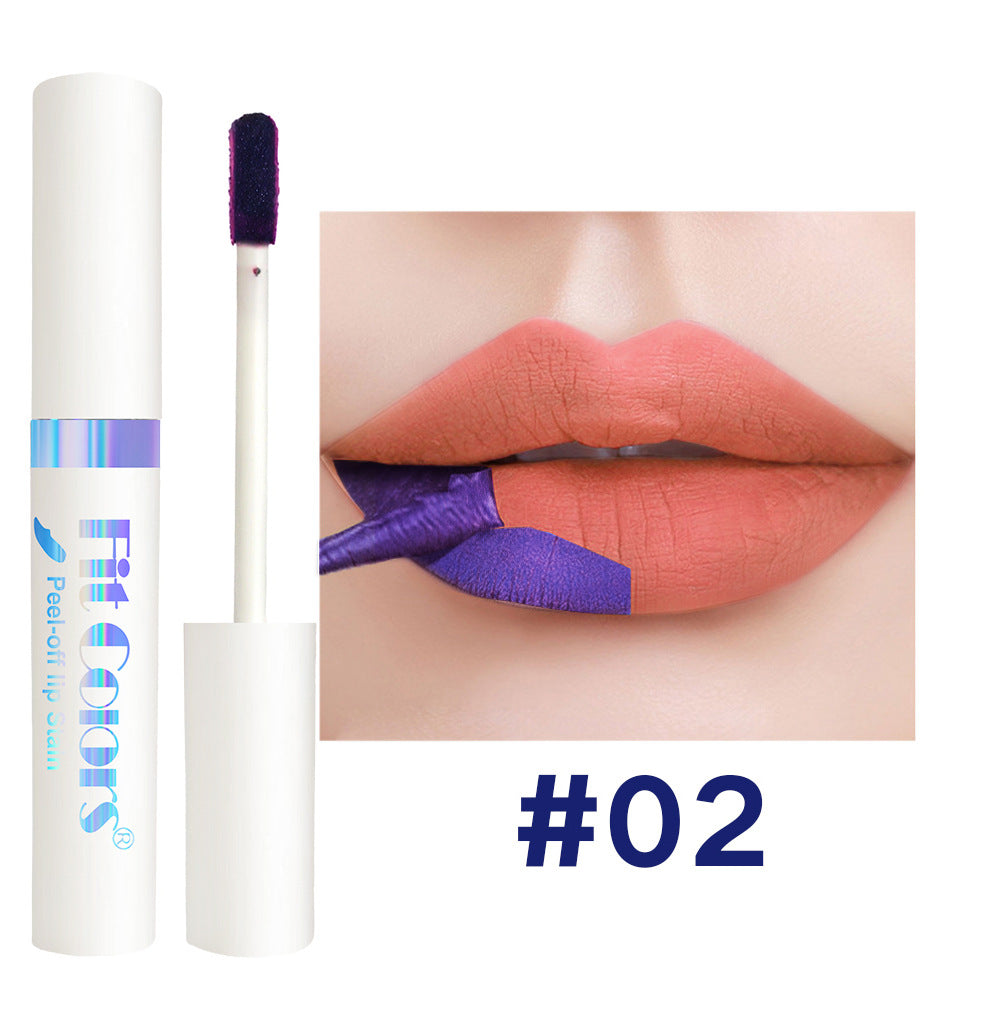 Fit Colors Tear and Pull Lip Gloss Natural matte easy-to-apply long-lasting non-stick cup waterproof lipstick cross-border