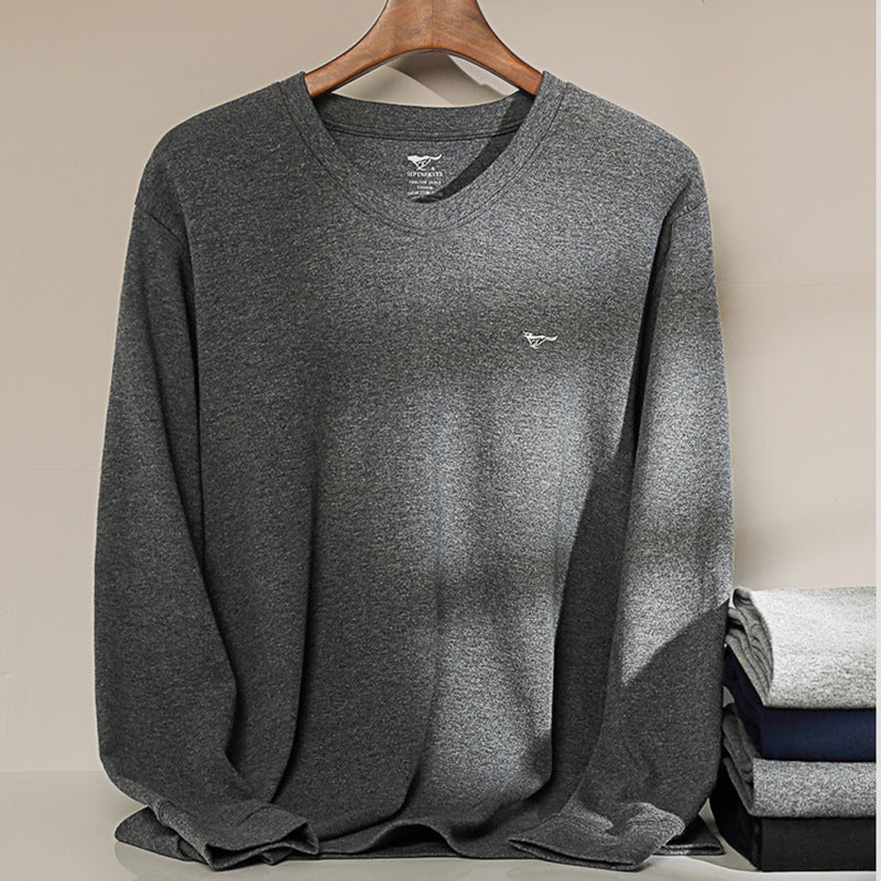 Septwolves Men's Thermal Underwear Set Pure Cotton Base Layer Long Johns Full Cotton Thermal Shirt Men's Thermal Underwear Winter Thin Style http://detail.1688.com/offer/659848075118.html