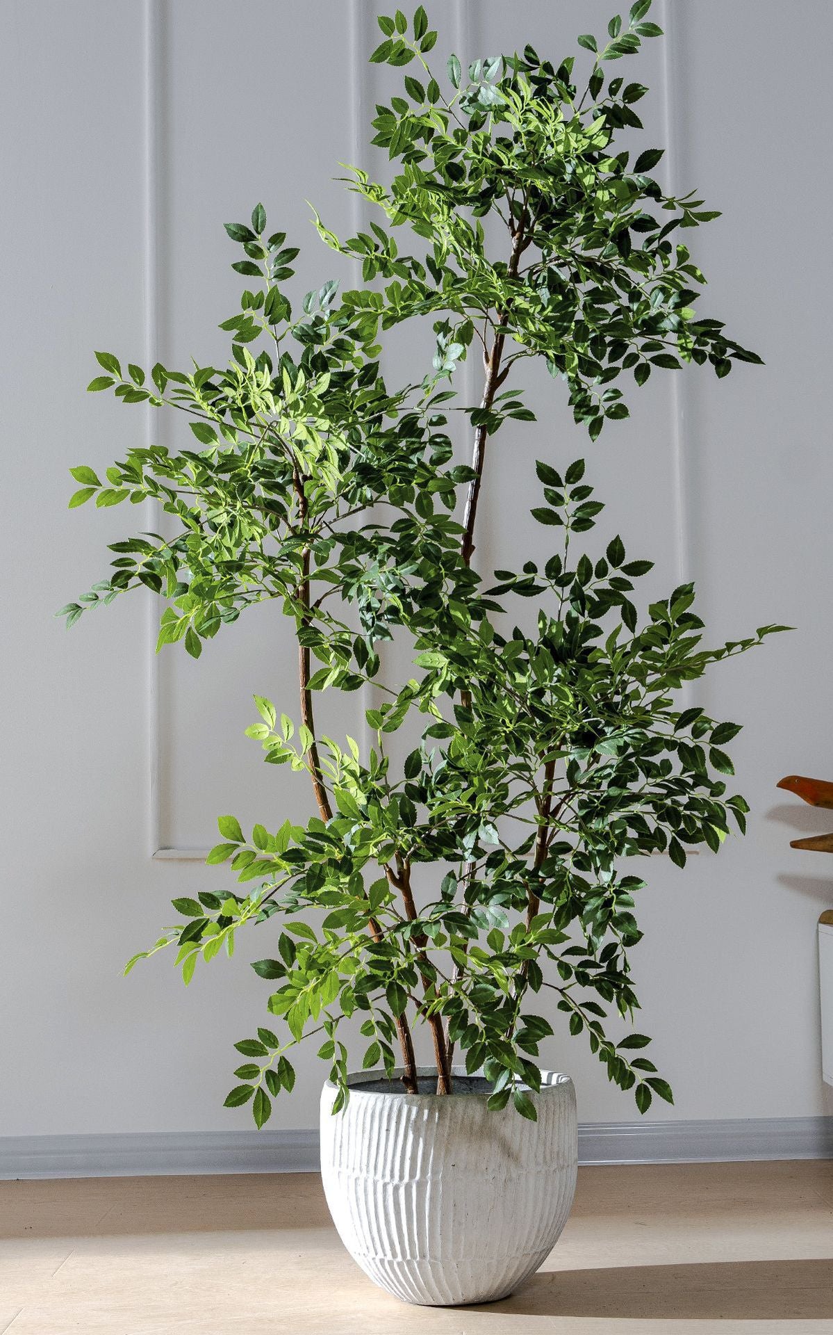 High-End Artificial Green Plant Elm Money Tree Banyan Tree Large Floor Plant Indoor Living Room Atmosphere Fake Tree Landscaping Decoration