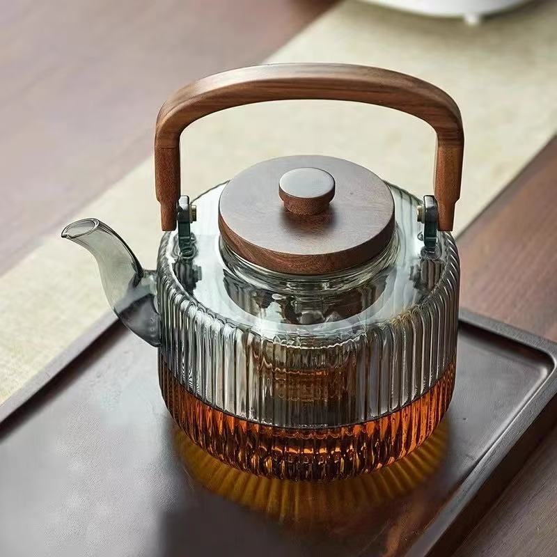 Glass Steaming Teapot 2025 New Kettle Electric Ceramic Stove Tea Set