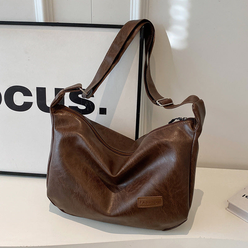 Niche Underarm Bag for Women2024New Autumn and Winter Fashion Retro Dumpling Bag High-end Versatile Shoulder Crossbody Bag