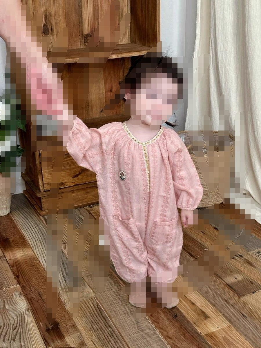 Baby Clothes Sweet Little Princess Loose Stylish Long Sleeve Romper Baby Jumpsuit Spring Autumn Baby