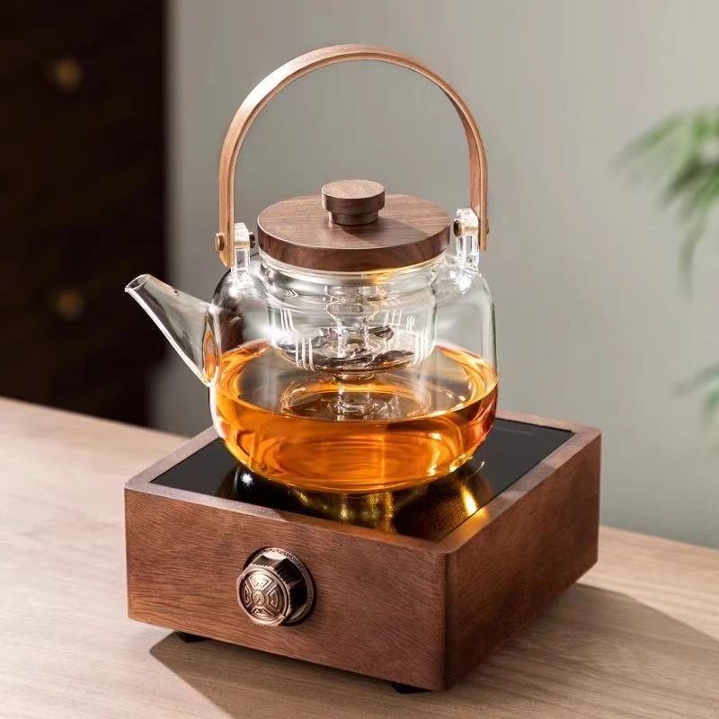 Glass Steaming Teapot 2025 New Kettle Electric Ceramic Stove Tea Set