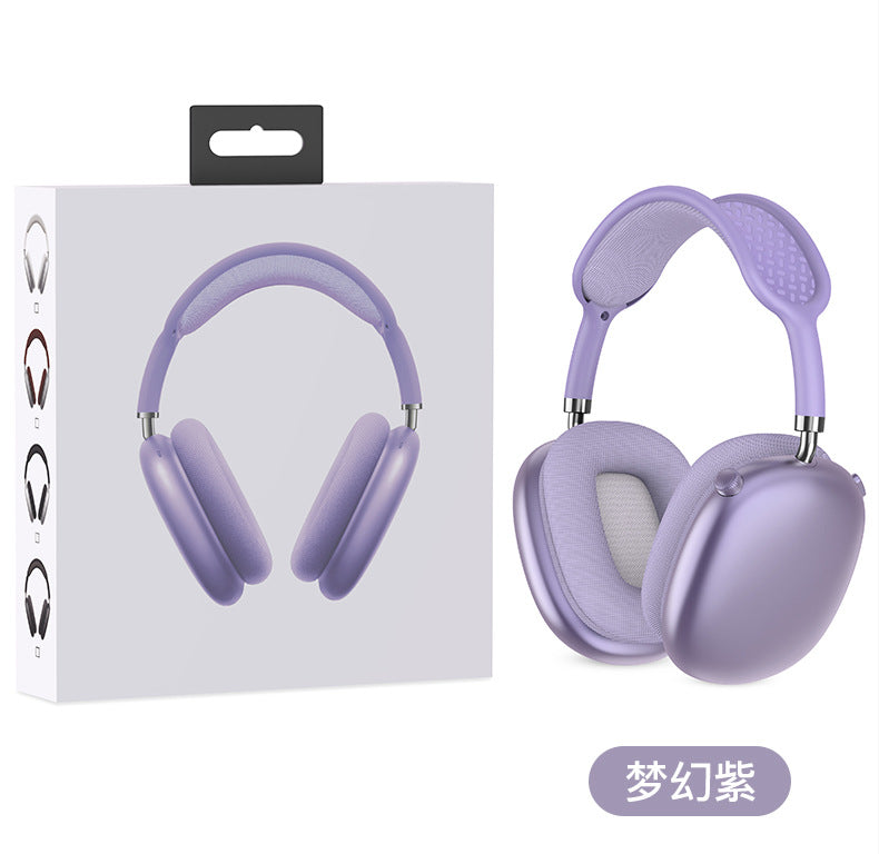 Cross-border Hot-Selling Retro P9 Plus Bluetooth Headphones Heavy Bass Wireless Sports Gaming Headphones Factory