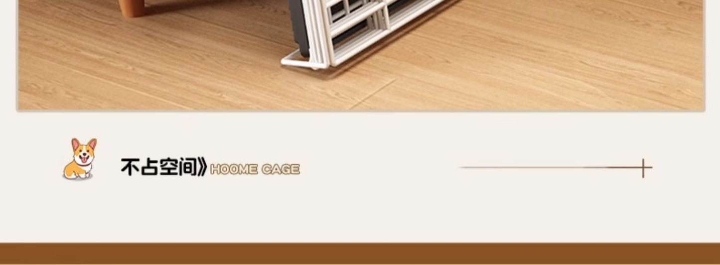 Pet Fence Dog Cage Small Dog Household Indoor Fence Space-Saving Dog House Dog Bed Toilet Cat Cage Cat Villa