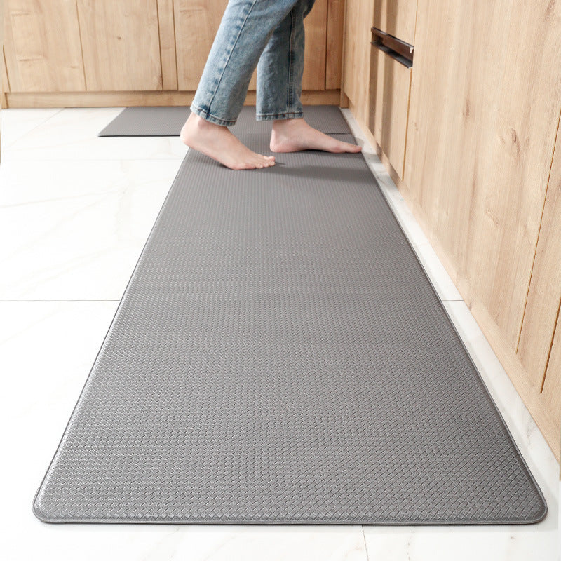 Kitchen Floor Mat PU Non Slip Waterproof Pvc Carpet Minimalist