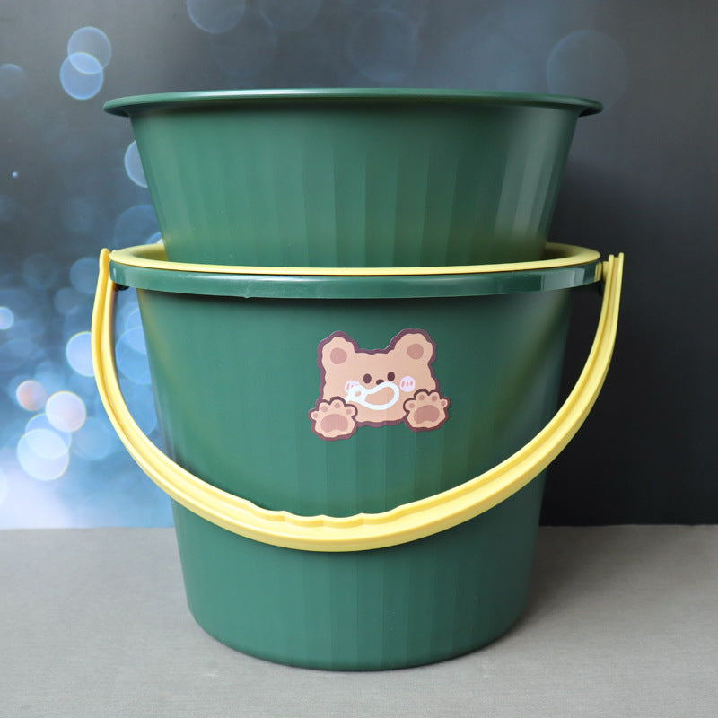 Back-to-School Season Toiletries Set Washbasin Bucket Tooth Cup Soap Dish Shoe Brush for Male and Female Students Dormitory11Set