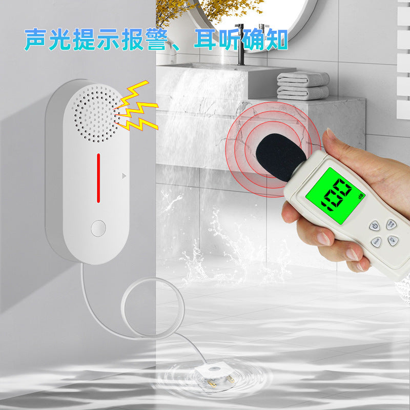 wifi Smart Sound and Light Sensor Door Magnetic Alarm Tuya Door and Window Intrusion Alert Anti-theft Alarm