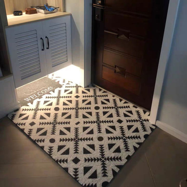 Nordic Floor Mat Entryway Floor Mat Premium Feelpvc Foot Mat Stain Resistant Non Slip