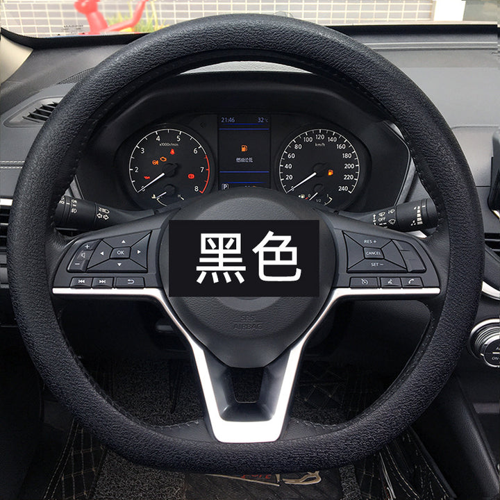 Wholesale Drop Shipping Silicone Steering Wheel Cover Car Thind Odorless Grip Cover Drop Shipping Summer