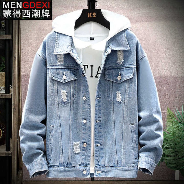 Jacket Men Korean Style Trendy Versatile Casual