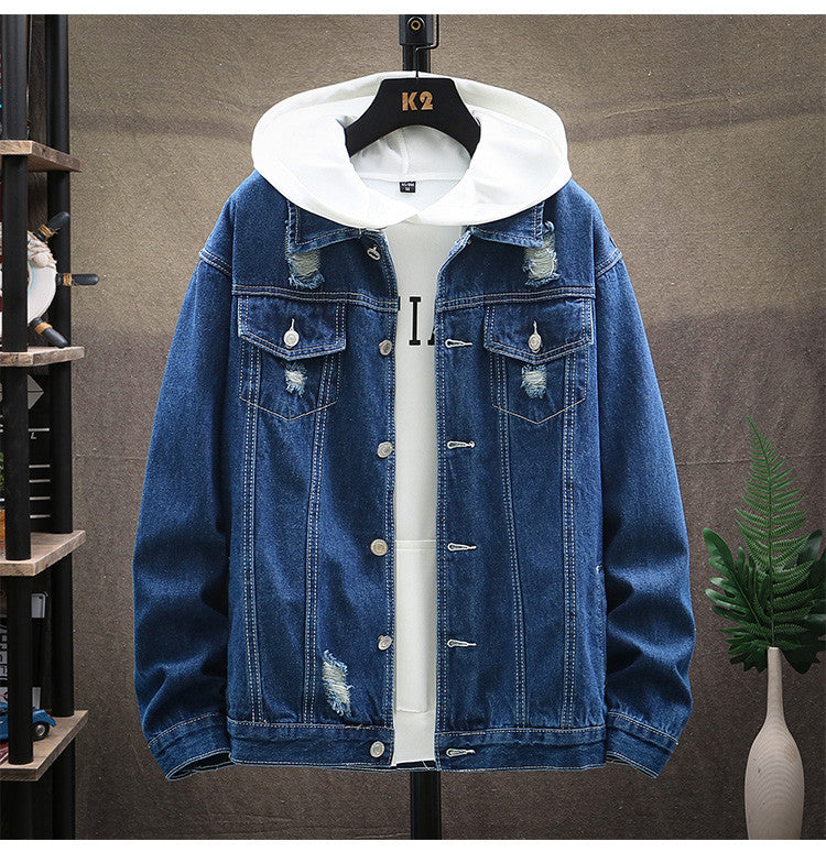 Jacket Men Korean Style Trendy Versatile Casual