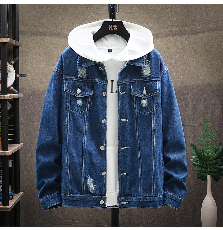 Jacket Men Korean Style Trendy Versatile Casual