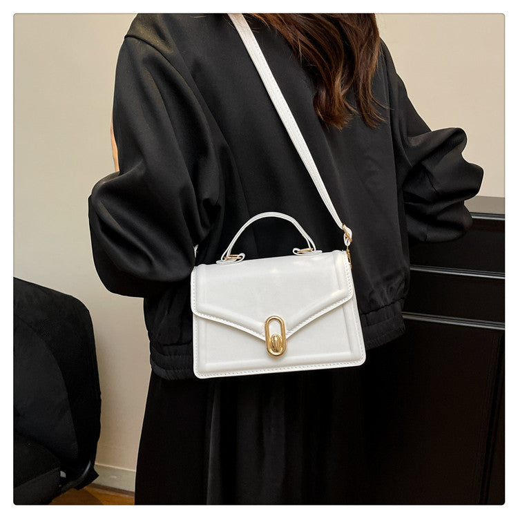Fashionable and Elegant Small Square Bag2025Summer New Korean Style Niche Casual Commuter Crossbody Bag Trendy Shoulder Bag