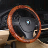 跨境电商提花面料款方向盘套四季通用防滑把套亚马逊速卖通专供