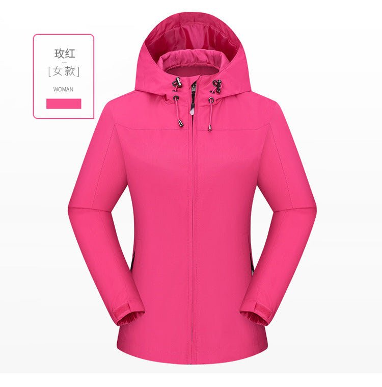 Waterproof All Season Men Thin Spring Jacket Women