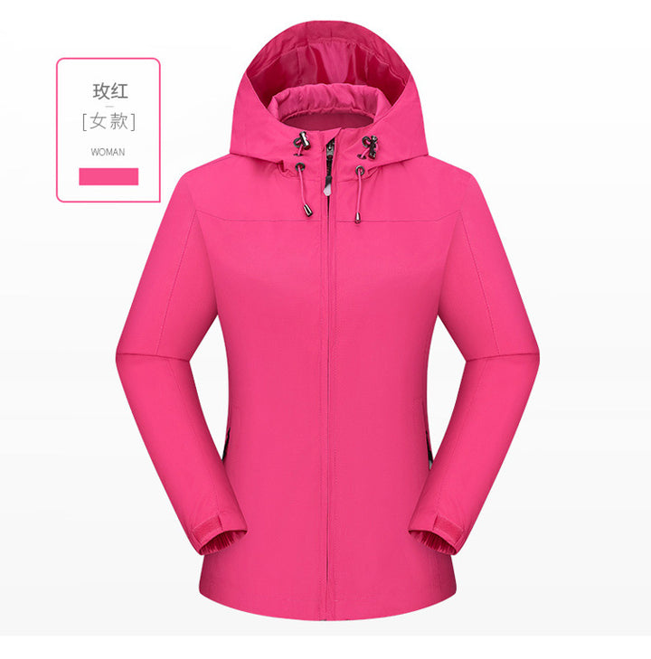 Waterproof All Season Men Thin Spring Jacket Women