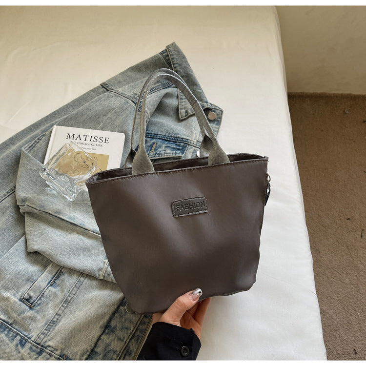 Casual Single Shoulder Crossbody Bag New Model Phone Small Square Bag Versatile Shopping Handbag Lightweight Water-Resistant Nylon Bag