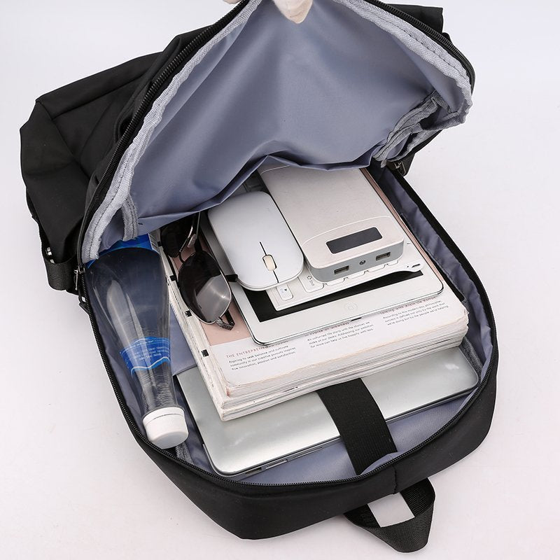 Business Backpack Men's Backpack Cross-Border Multi-Function Computer Bag Outdoor Travel Bag Student School Bag Printable LOGO http://detail.1688.com/offer/680385049956.html