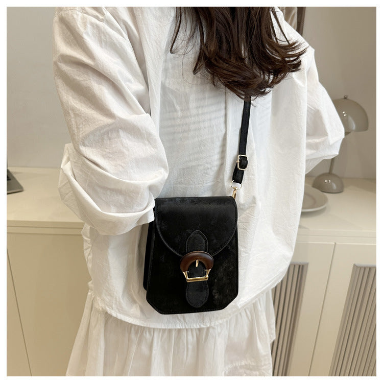 High-end design crossbody bag mini handbag tote bag2025Women's New Fashion Single Shoulder Small Bag Stylish Phone Bag