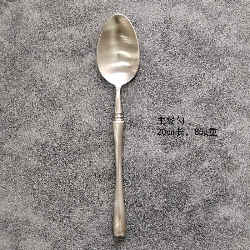 Slim Waist Knife, Fork, Spoon Export Japanese Daily Necessities Tableware Life304Western-style Stainless Steel Cutlery Set spoon