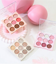 Capel Macaron Three-Layer Sandwich Eyeshadow Pearlescent Matte Flash Contour Earth Color with Mirror Nose Side Shadow