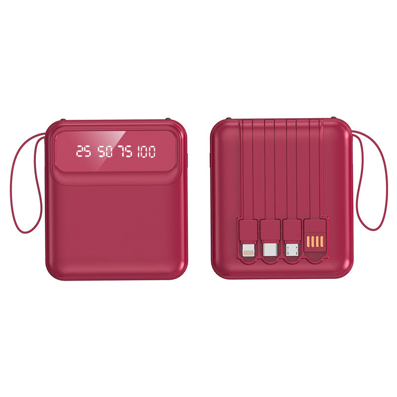 Cross-border wholesale mini power bank3c Authentication20000mAh Large Capacity Power Bank Gift Printing logo