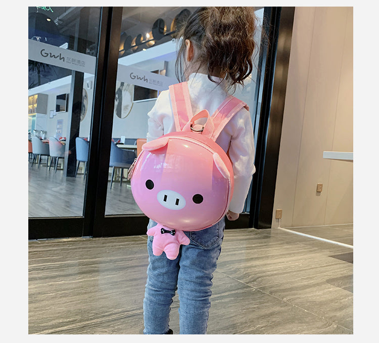 ~Anti-lost Backpack Cartoon Kindergarten Baby Boys Girls Children Eggshell Cute Small Backpack http://detail.1688.com/offer/963317968098.html