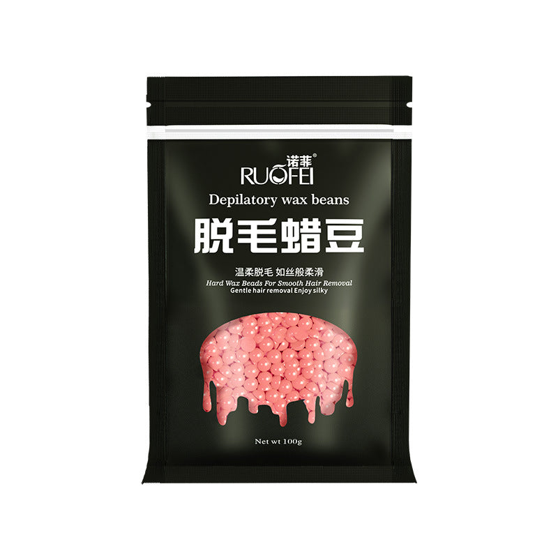 Hard Wax Beans forHairRemoval脱毛蜜蜡豆100g 蜜蜡豆免纸脱毛蜡