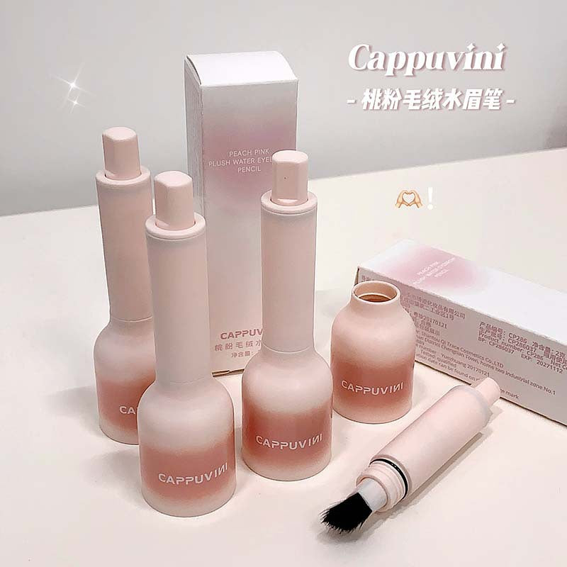 Cappuvini Large Eyebrow Brush Dye Eyebrow Cream Fluffy Water Eyebrow Pencil Dye Eyebrow Wild Eyebrow Hairline Pencil Press Cushion286