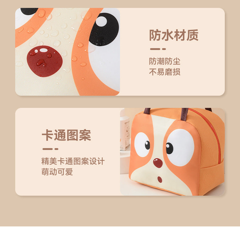 Lunch Box Handbag Bento Bag Insulated Bag Office Worker Lunch Bag Primary School Clothes Lunch Bag Pinny Rice Bag
