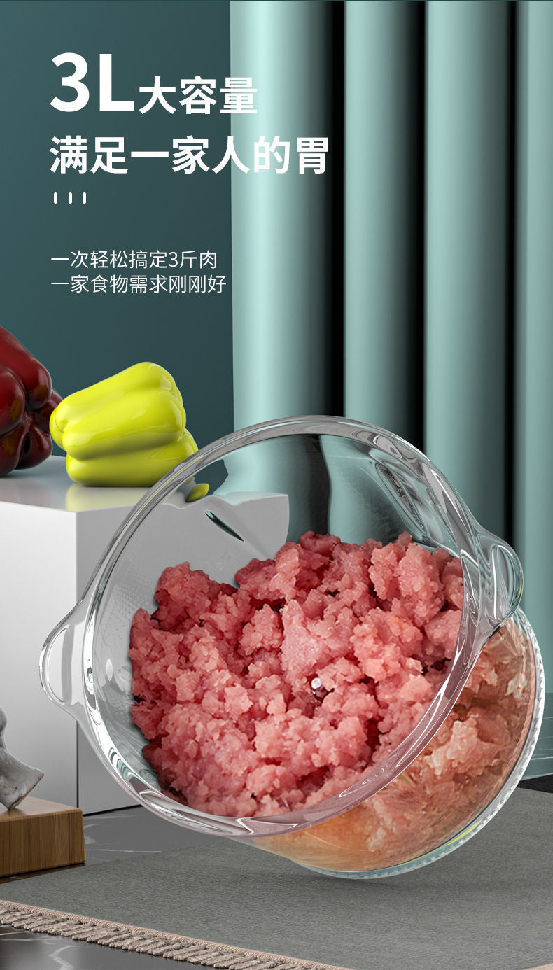 Meat Grinder Stainless Steel Multifunctional Household Small Food Processor Commercial Blender Kitchen Baby Food Gift