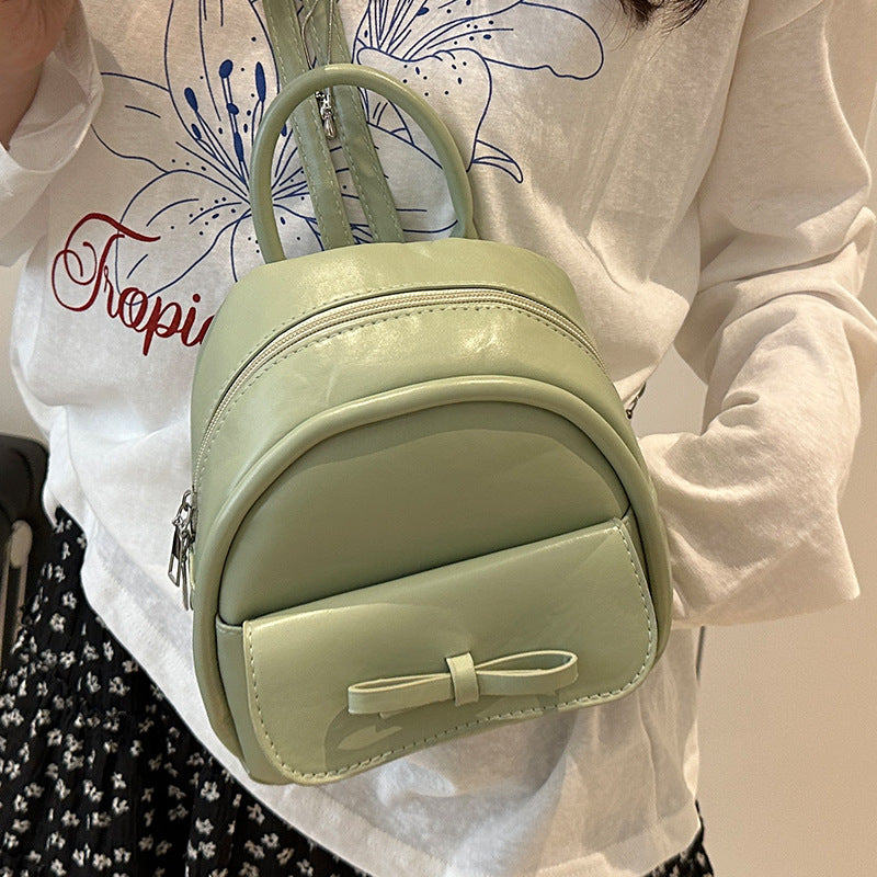 Simple Double Shoulder Small Bag for Women Spring Summer2025New Single Shoulder Crossbody Bag Korean Style Women's Fashion Handheld Small Square Bag