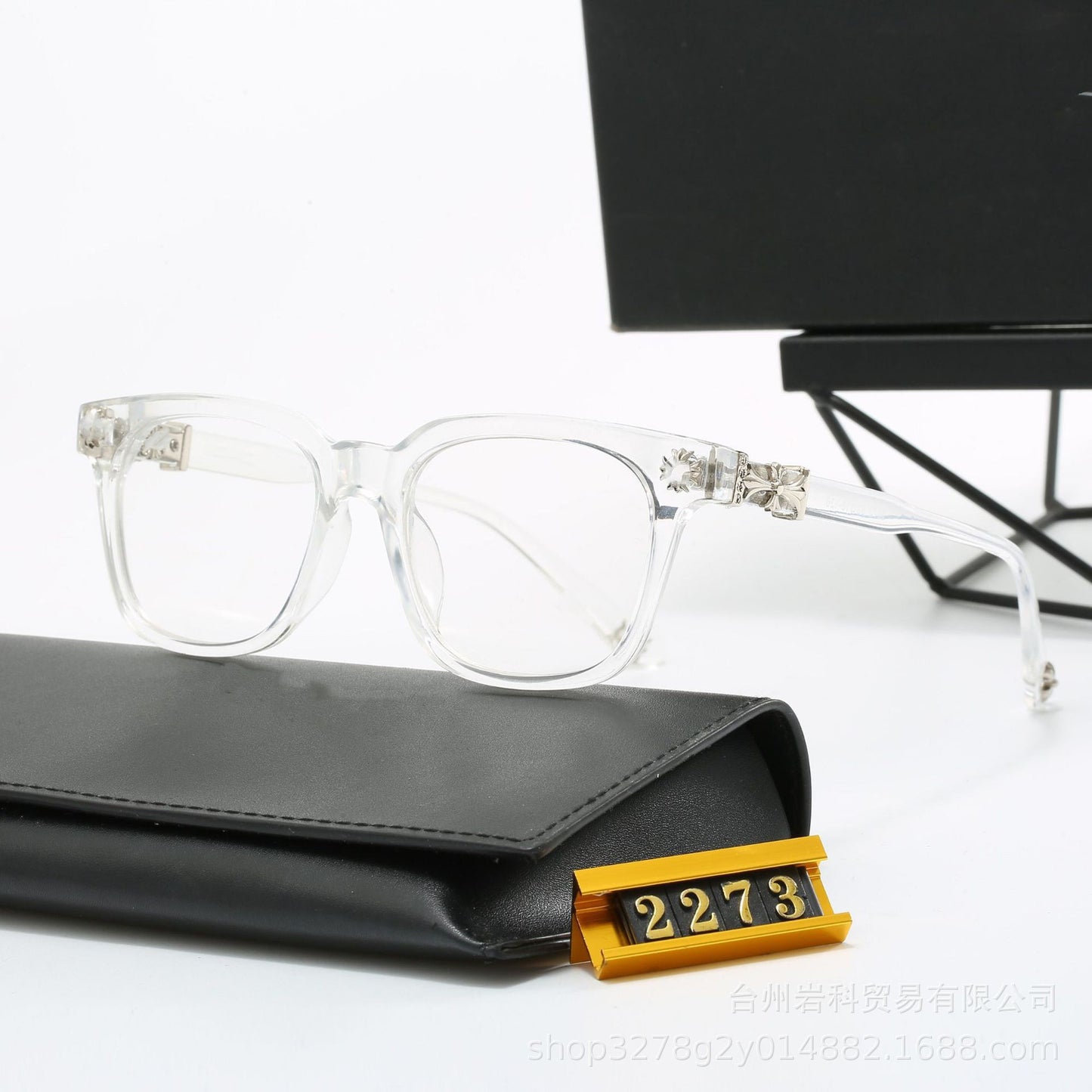 European and American Style New Sunglasses for Men and Women, Square Frame, Classic Travel Fashion Optical Glasses2273