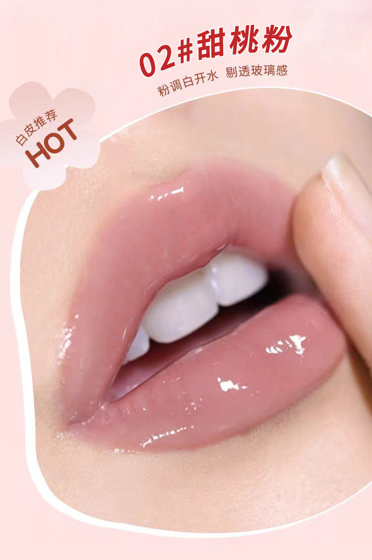 YPYP Big Ice Bucket Dudu Mirror Lipstick Moisturizing and Nourishing Bare-faced Whitening Non-transfer Nude Series Lipstick Affordable