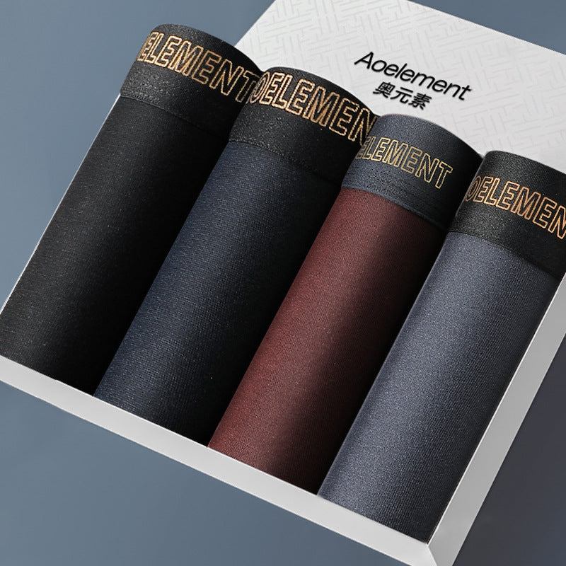 Four-Pack Gift Box Men's Wholesale Underwear Men's Boxer Briefs Breathable Youth Triangle Underwear Men's Underwear Wholesale http://detail.1688.com/offer/615341246204.html