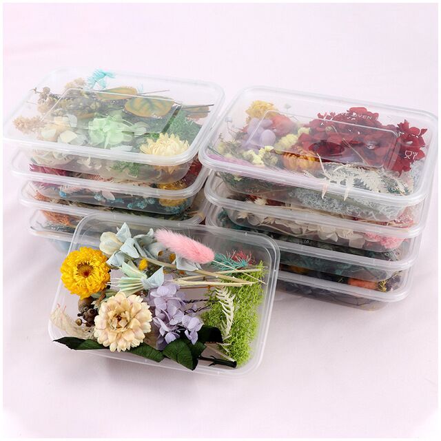 Dried Flowers Eternal Flowers Handmade Exquisite Material Kit Wreath Dried Flowers Trees Hydrangea Decoration Eternal Dried Flowers Material