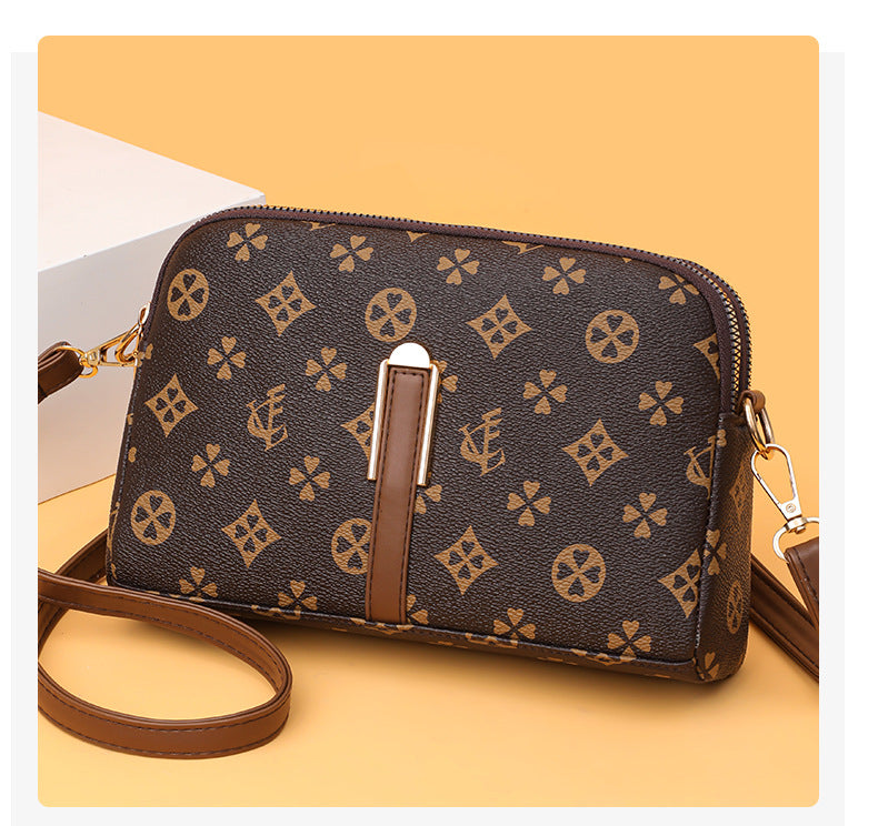 2834Yagelaisi Bag for Women New Simple Versatile Shoulder Bag Retro Trendy Crossbody Women's Bag Phone Bag
