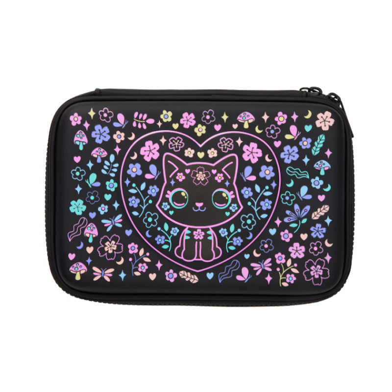 Australia smiggle School Bag Primary and Secondary School Students Big Eye Cat Gradient Cat Schoolbag Girl Backpack Trolley School Bag http://detail.1688.com/offer/949669119060.html