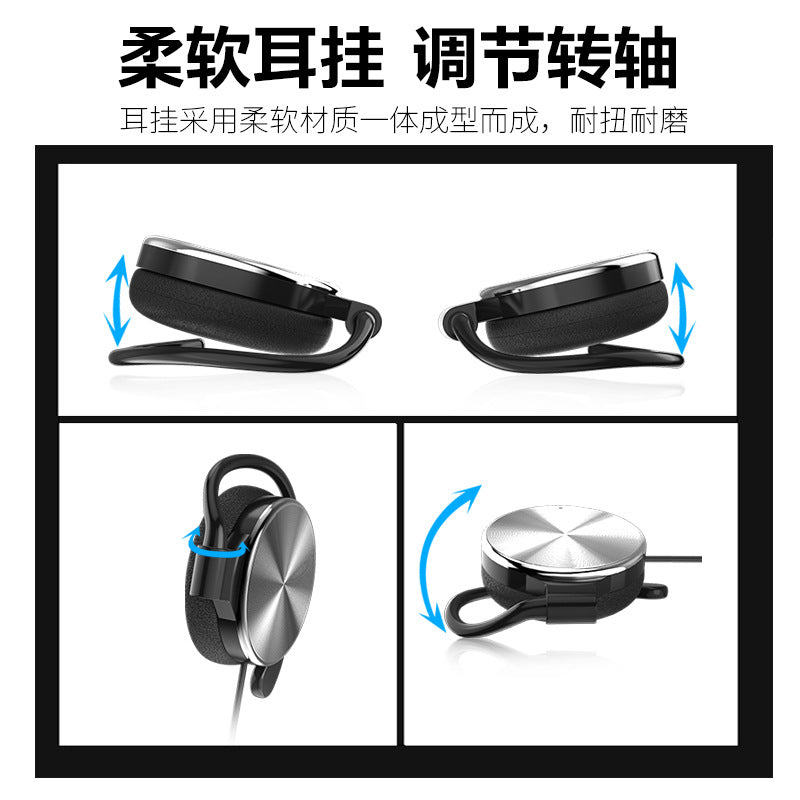 Factory Direct Sale Over-Ear Headphones Wired Sports Music Control with Microphone Universal for Computer and Mobile Phone