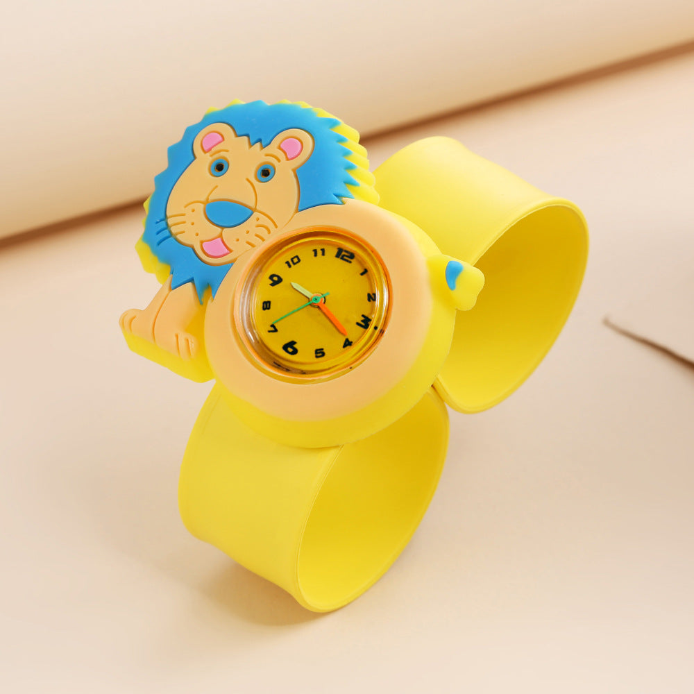 A08712-2Children's Watch Green Fashion Various Styles Quartz Watch Boys Girls Cartoon Pat Pat Pat Pat