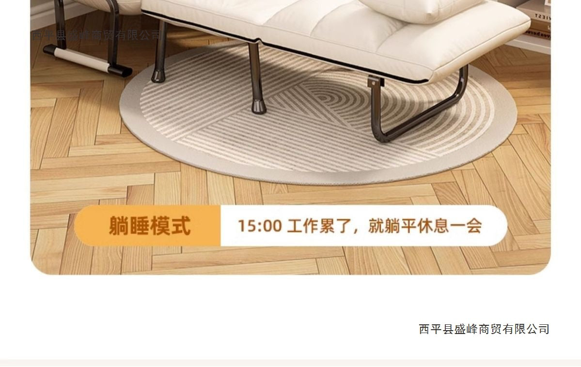 Folding Bed Multifunctional Office Bed Nap Bed Recliner Home Thickened Sofa Bed Chair