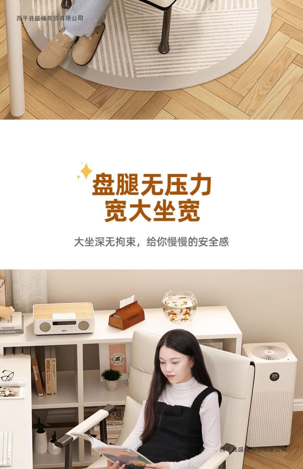 Folding Bed Multifunctional Office Bed Nap Bed Recliner Home Thickened Sofa Bed Chair
