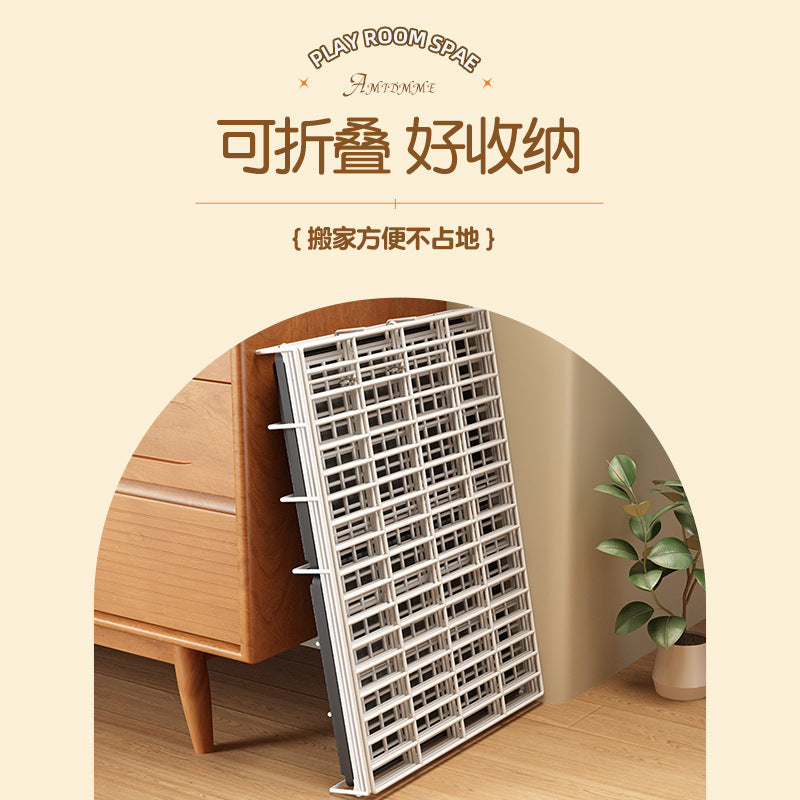 Pet Fence Dog Cage Small Dog Household Indoor Fence Space-Saving Dog House Dog Bed Toilet Cat Cage Cat Villa