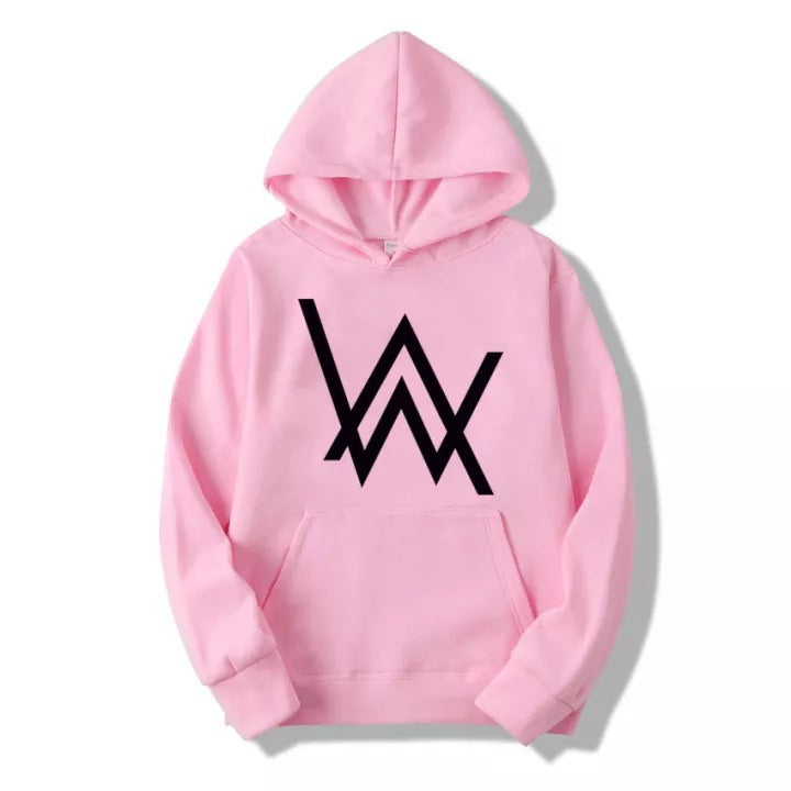 European and American Foreign Trade Exclusive Fleece-Lined Hoodie Sweatshirt for Men and Women, Autumn and Winter Couple's Loose Top, Amazon AliExpress